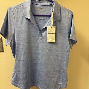Tommy Bahama Women’s Island Zone Short Sleeve Shirt – Blue (NWT) - Small